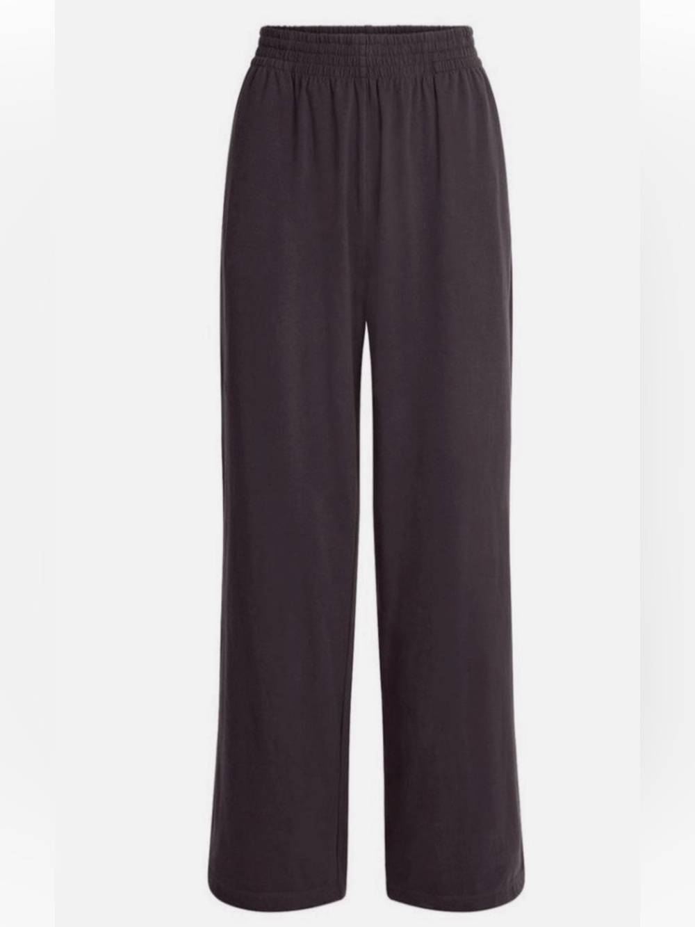 SKIMS NWT Cotton Jersey Wide Leg Pant - Iron
